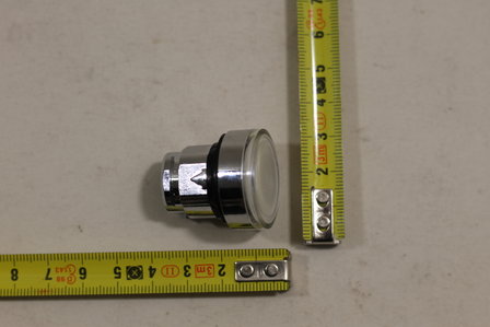 Frontelement Leuchtdrucktaster, &Oslash; 22, wei&szlig;. 3389110122541 ZB4 BH013 Schneider Electric Telemecanique