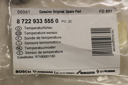 Bosch Radson Temperatur sensor 4010009596301 87229335550 519298