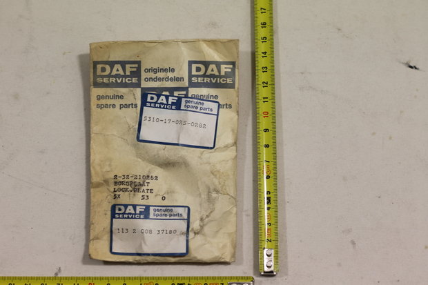 5x Daf Lock PLate 2-32-210262