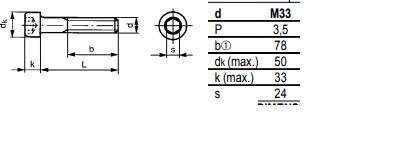 HEXAGON SOCKET HEAD CAP SCREWS - STEEL Fabory 07000 1330.100