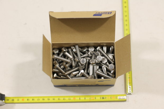 FINISHED HEX BOLTS - STAINLESS STEEL A2 Fabory 51017 063.038